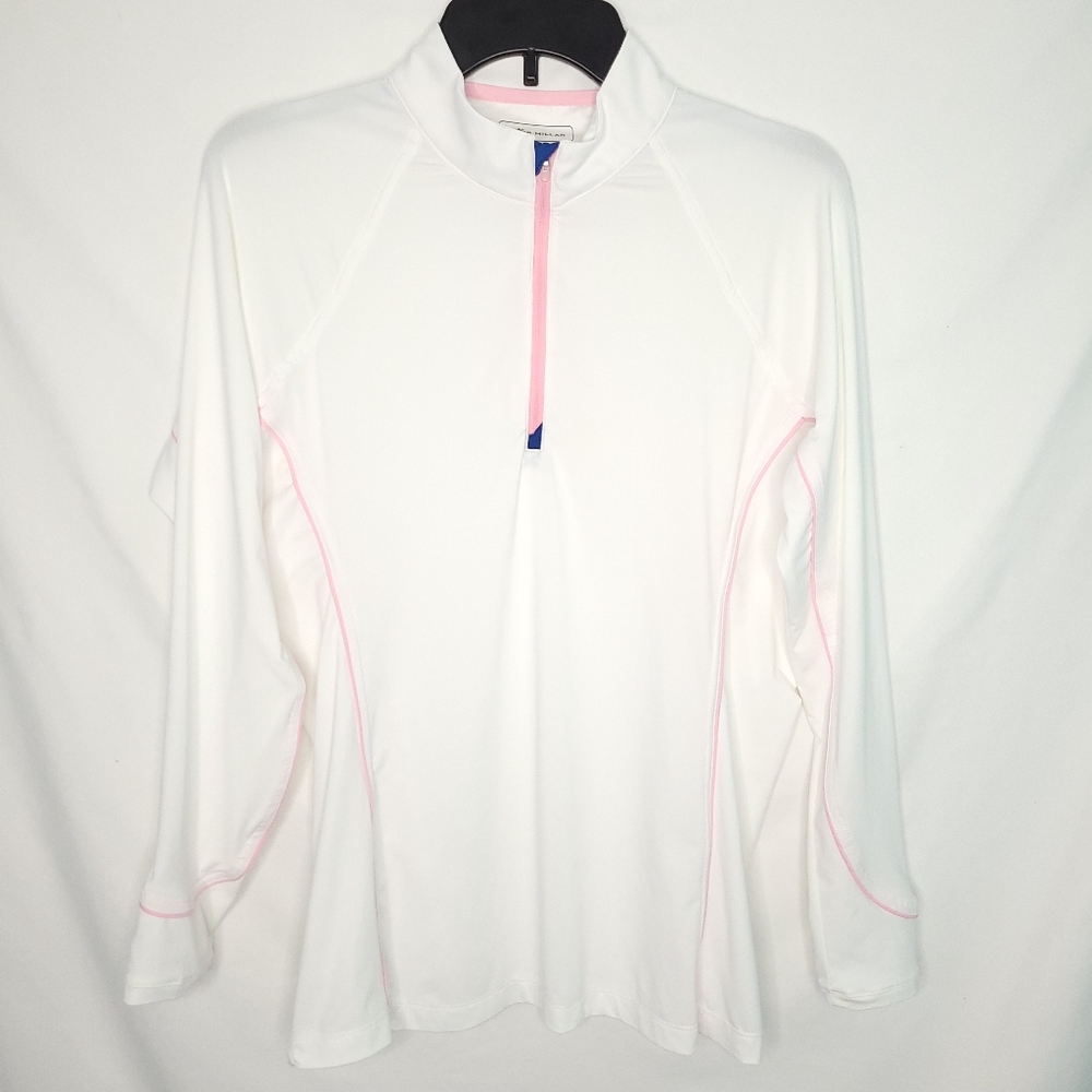 Peter Millar White and Pink Women's Jacket
